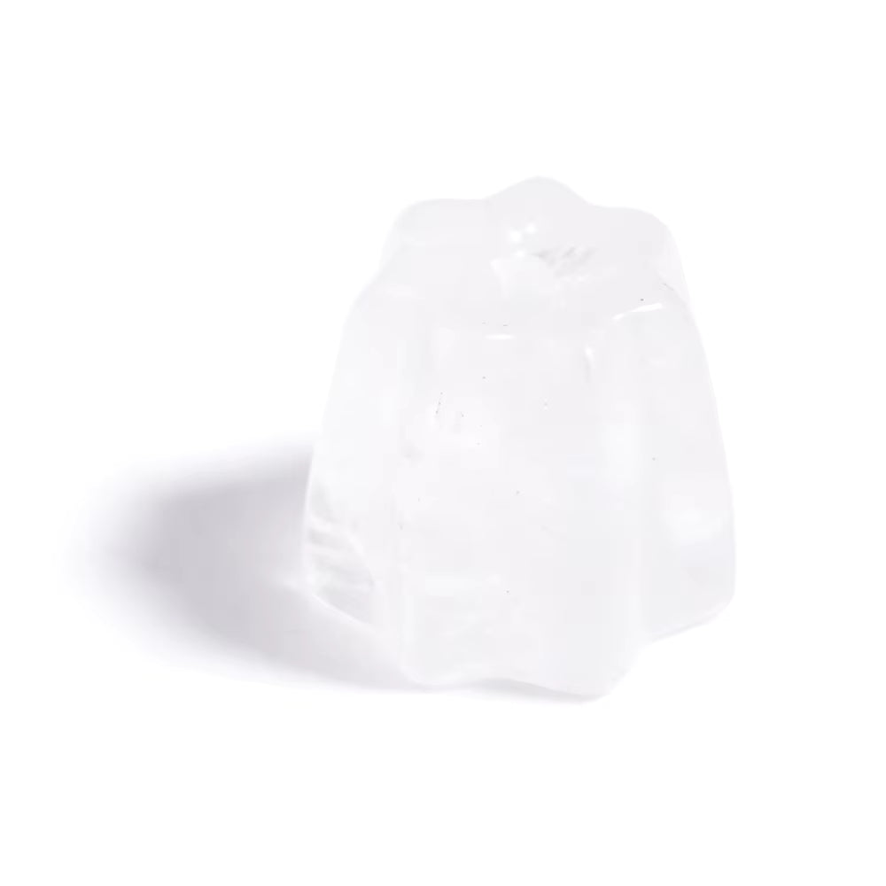 CLEAR QUARTZ INCENCE HOLDER