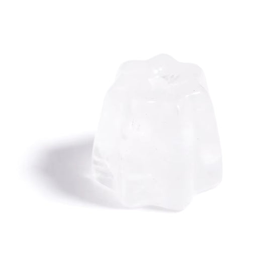 CLEAR QUARTZ INCENCE HOLDER